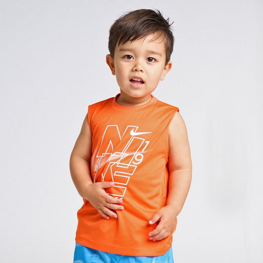 トドラー(90-100cm) Tシャツ NIKE(ナイキ) NKB STACK'EM UP MUSCLE TEE