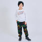 キッズ(105-120cm) Tシャツ NIKE(ナイキ) NKB INTERLACED BLOCK/SWSH TEE