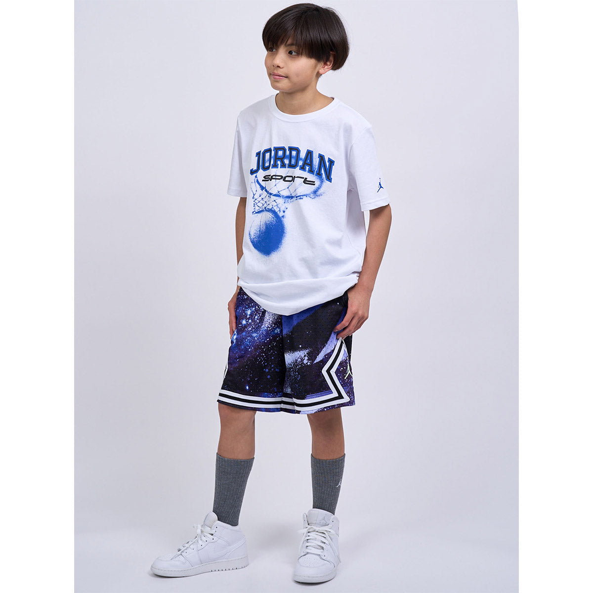 ジュニア(130-170cm) Tシャツ JORDAN(ジョーダン) JDB MJ SPORT HOOP DF SS TEE