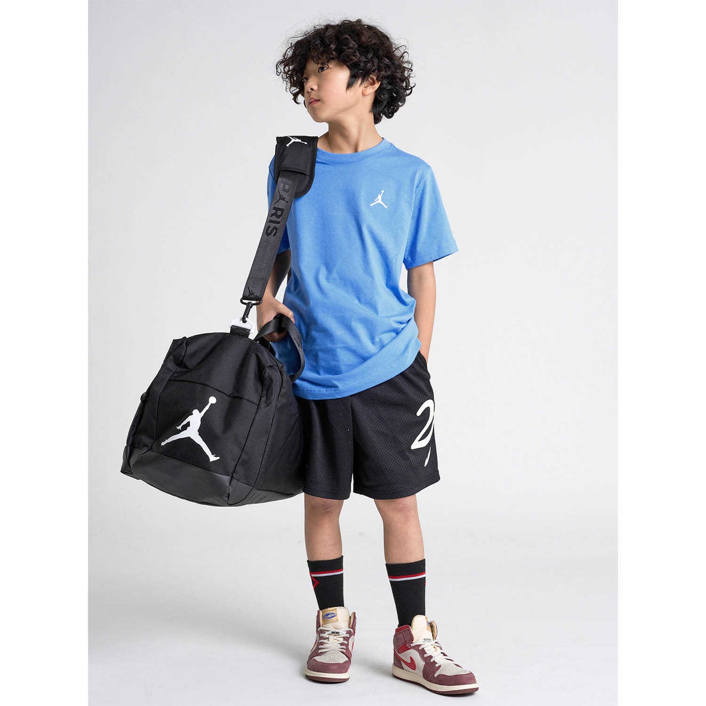 ジュニア(130-170cm) Tシャツ JORDAN(ジョーダン) JDB JUMPMAN AIR EMB