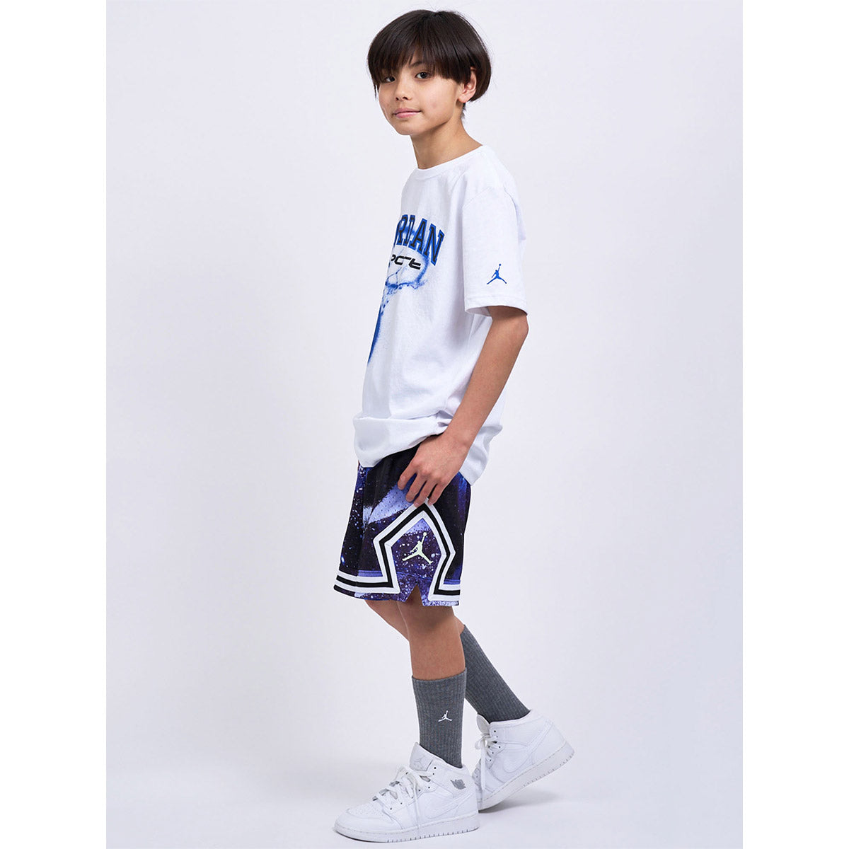 ジュニア(130-170cm) パンツ JORDAN(ジョーダン) JDB MJ AOP SPORT DIAMOND SHORT
