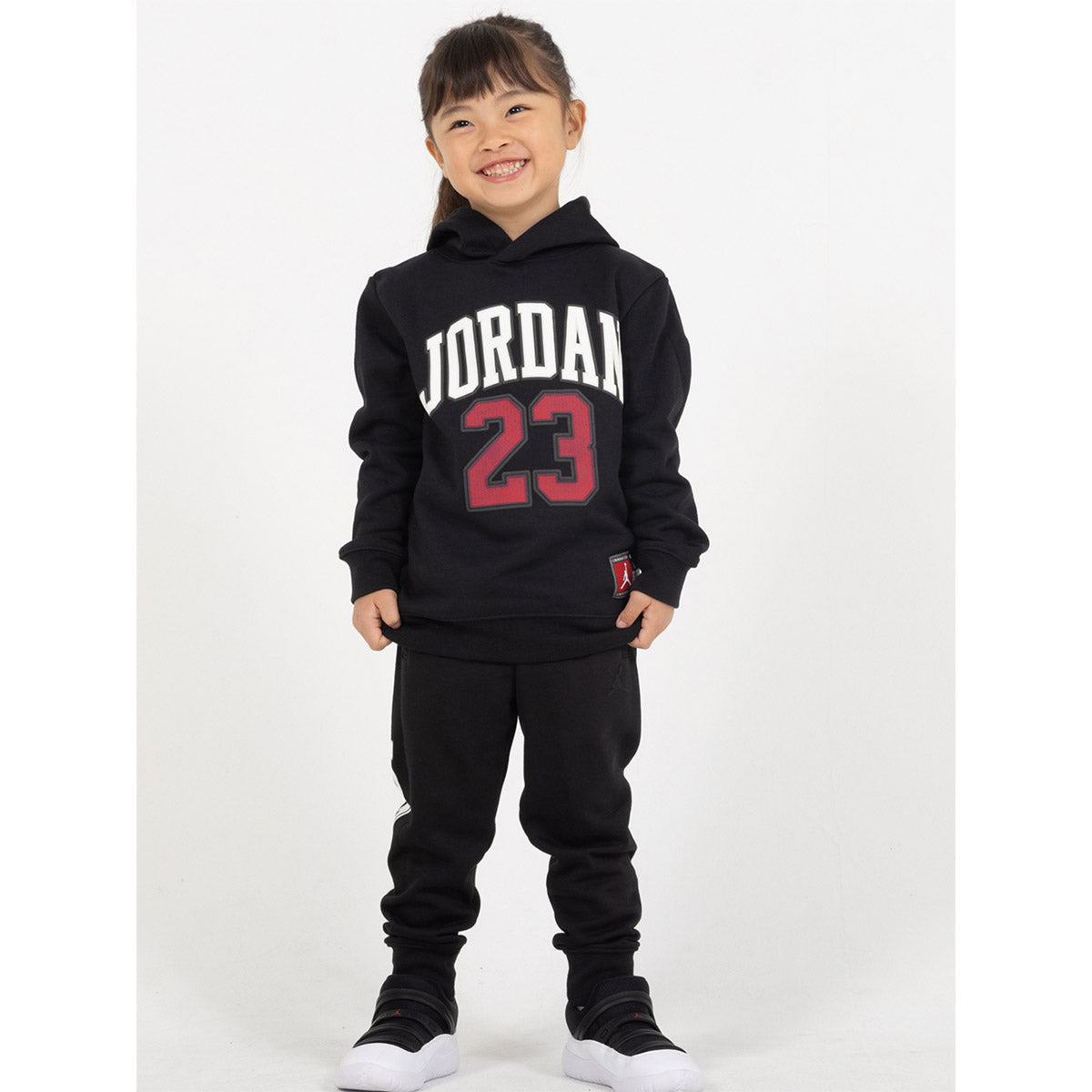キッズ(105-120cm) トレーナー/パーカー JORDAN(ジョーダン) JDN JORDAN HBR FLC PO HOODIE