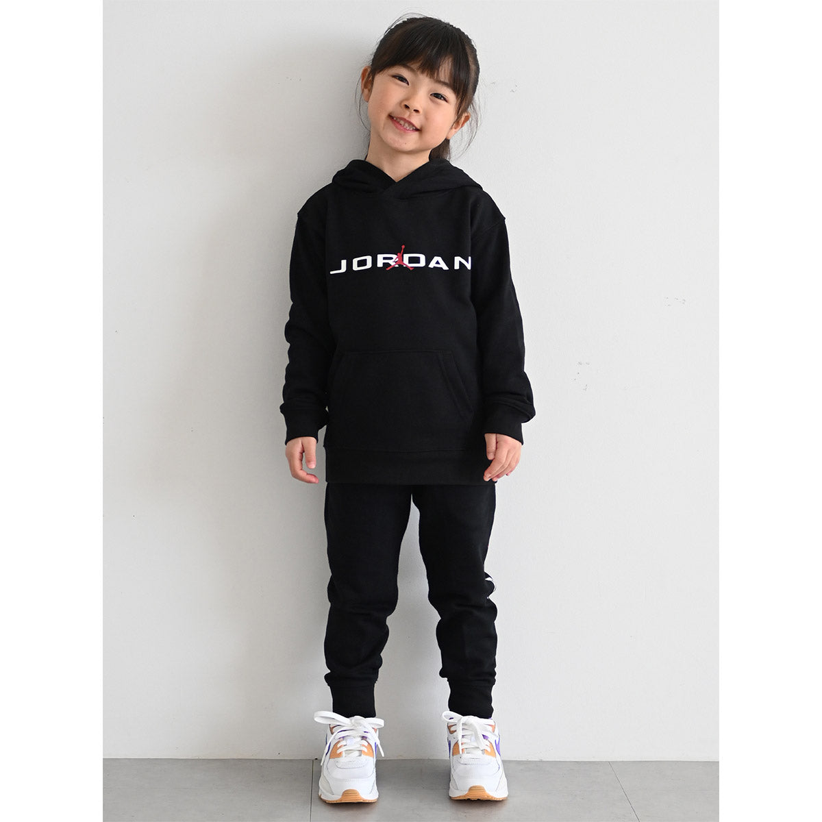 キッズ(105-120cm) トレーナー/パーカー JORDAN(ジョーダン) JDB MJ BASELINE FT PO