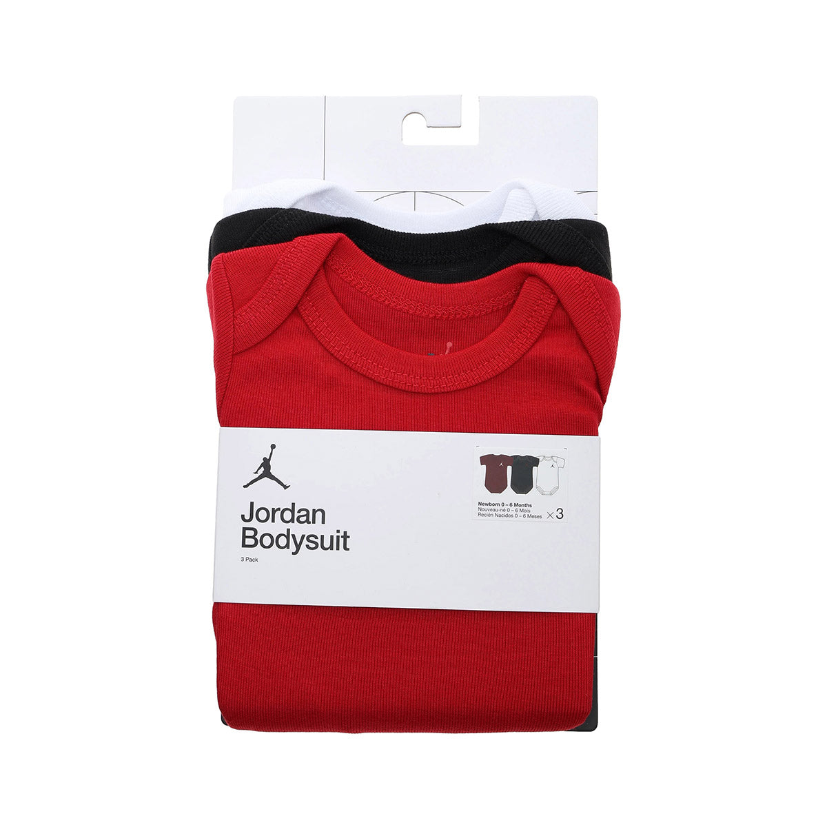 ベビー(0-6M) セット商品 JORDAN(ジョーダン) JHN EVERYDAY ESST 3PK BODYSUIT