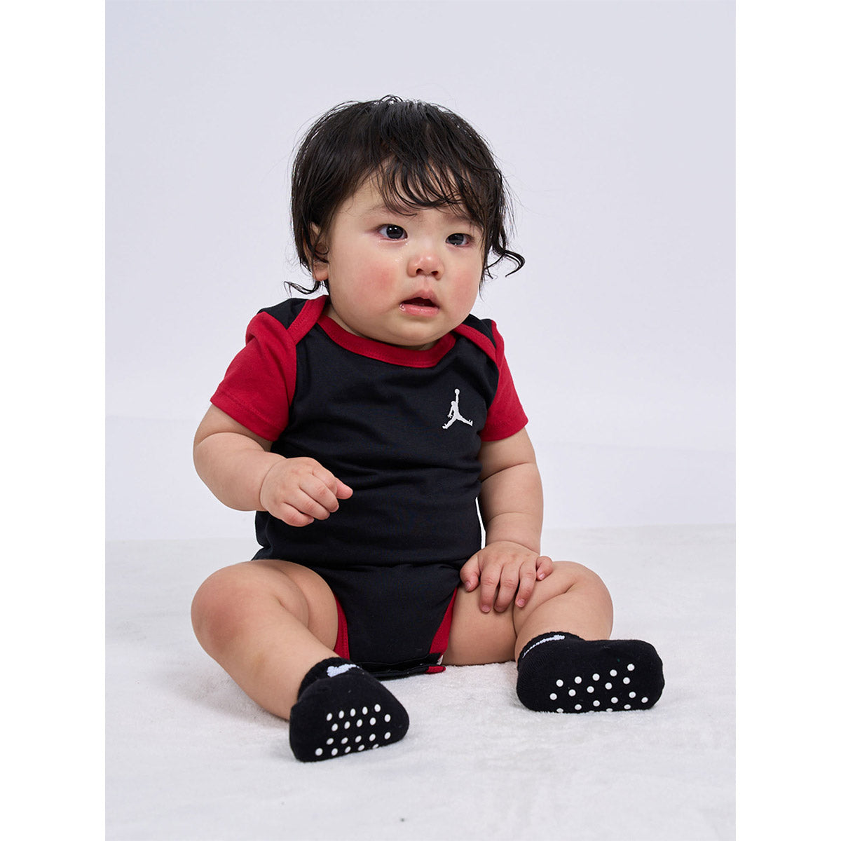 ベビー(55-70cm) セット商品 JORDAN(ジョーダン) JDN MJ BROOKLYN ESS 3PK BODYSU