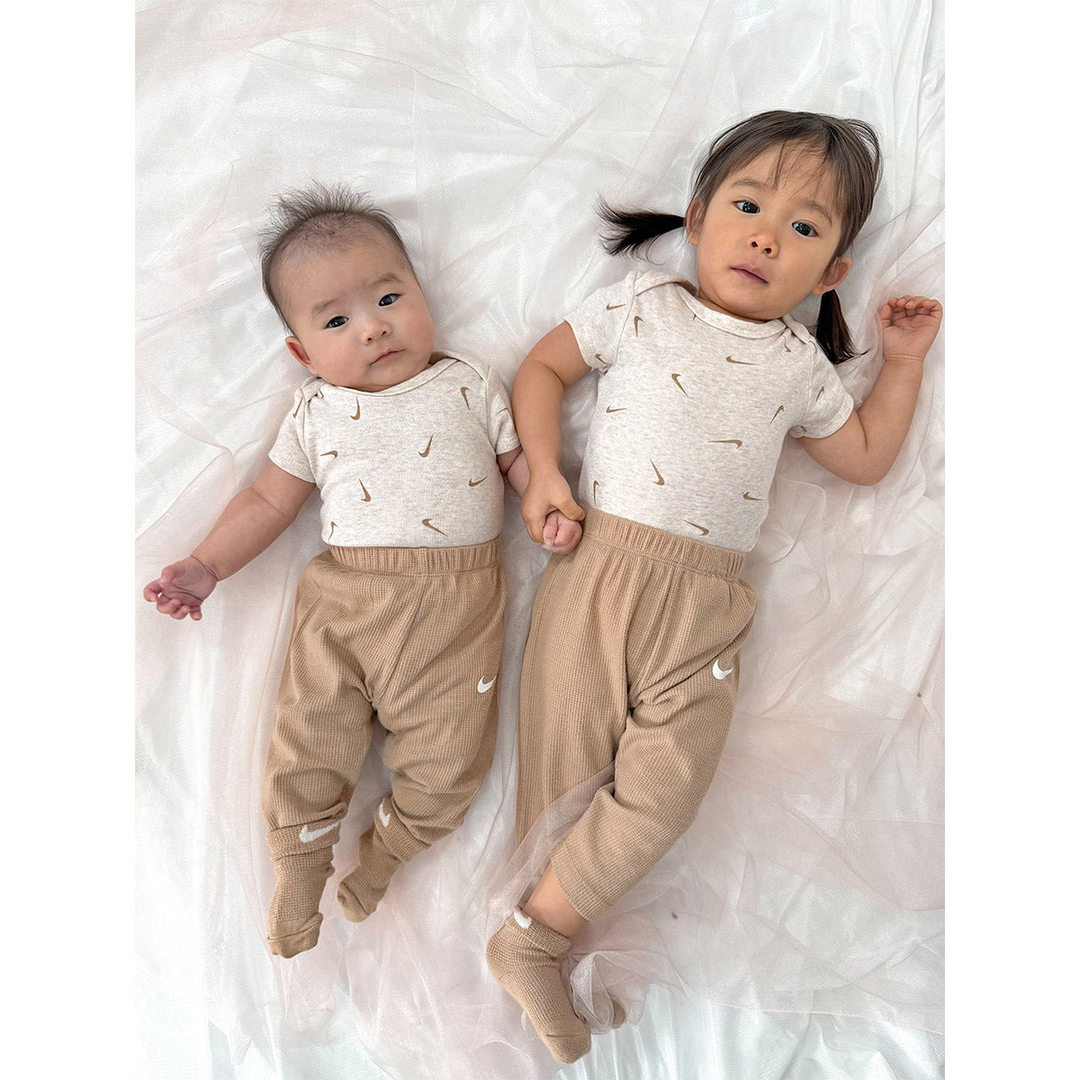 ベビー(65-80cm) セット商品 NIKE(ナイキ) NHN 3PK BODYSUIT & WAFFLE PANT
