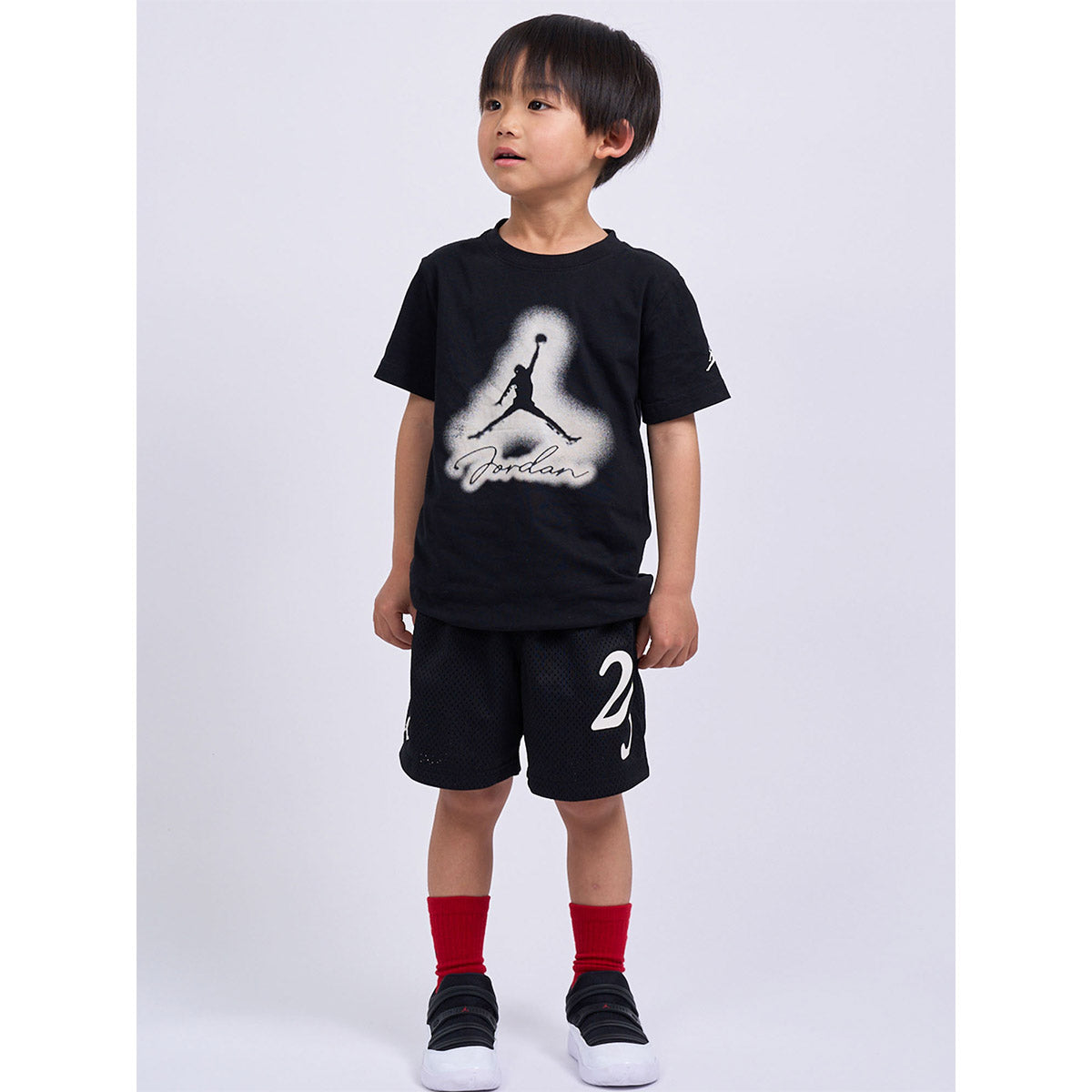 キッズ(105-120cm) ショートパンツ JORDAN(ジョーダン) JDB MJ MVP MESH SHORT