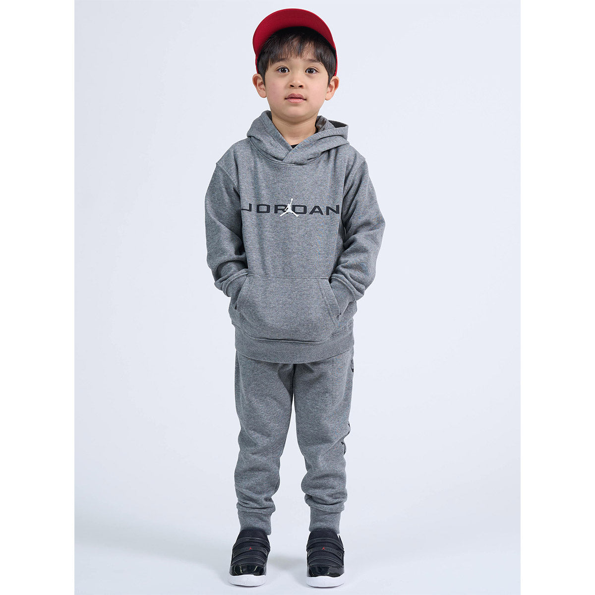 キッズ(105-120cm) トレーナー/パーカー JORDAN(ジョーダン) JDB MJ BASELINE FT PO