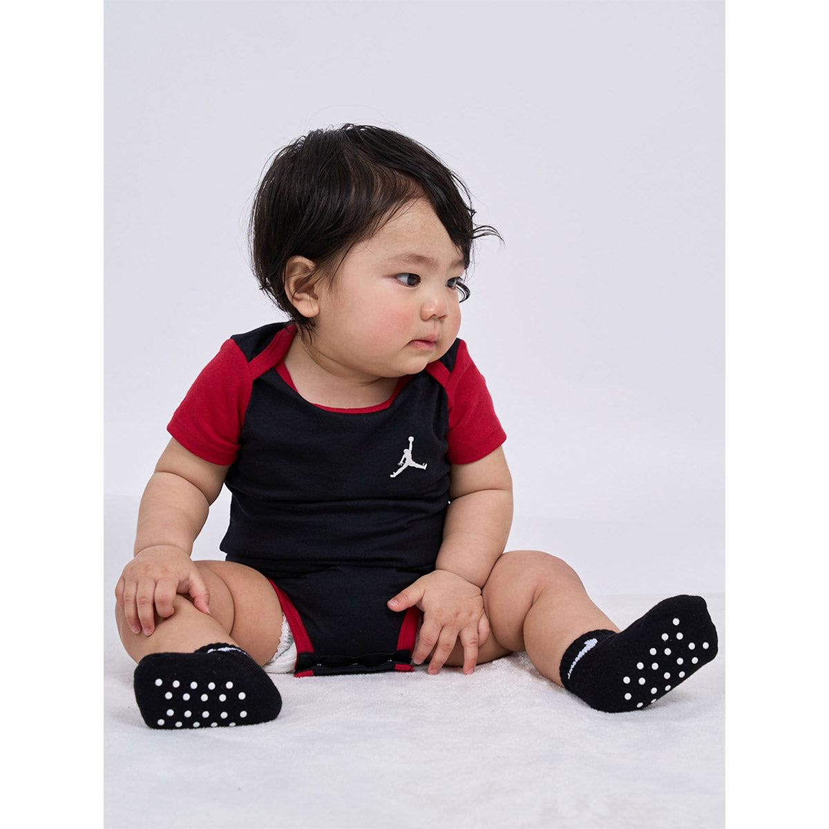 ベビー(55-70cm) セット商品 JORDAN(ジョーダン) JDN MJ BROOKLYN ESS 3PK BODYSU