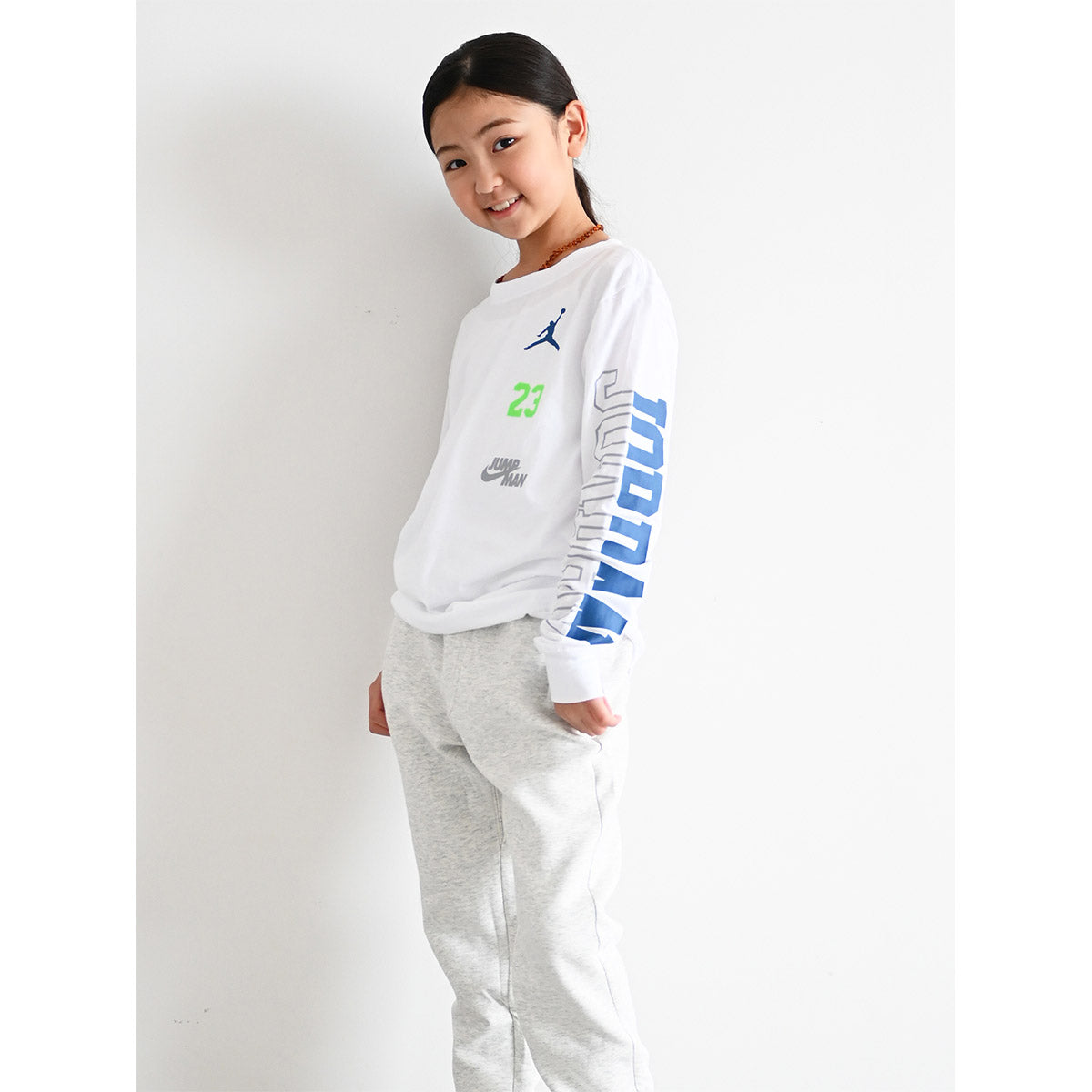 ジュニア(128-170cm) Tシャツ JORDAN(ジョーダン) JORDAN SWITCH LS TEE