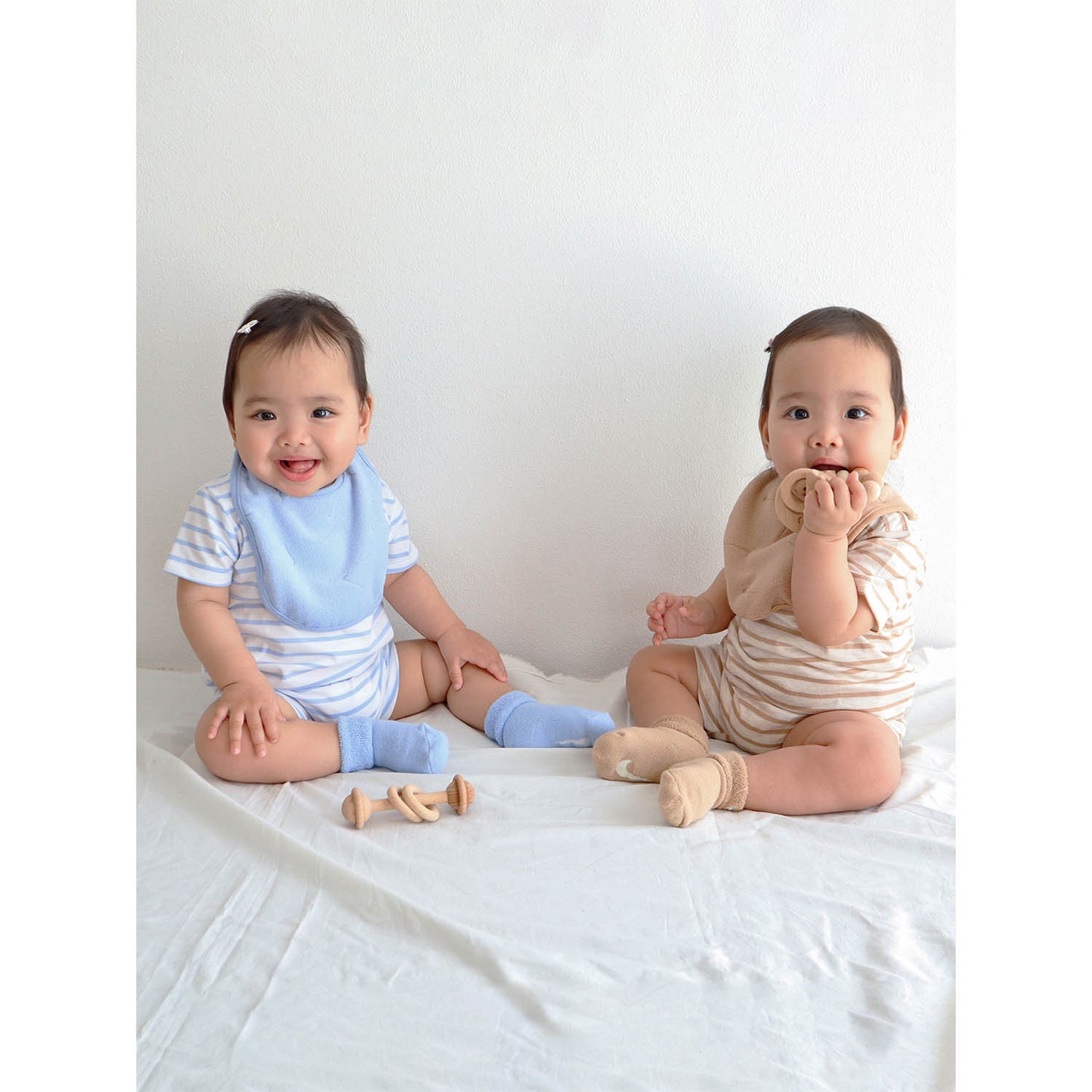ベビー(65-80cm) セット商品 NIKE(ナイキ) NHN 3PK TERRY ROMPER SET