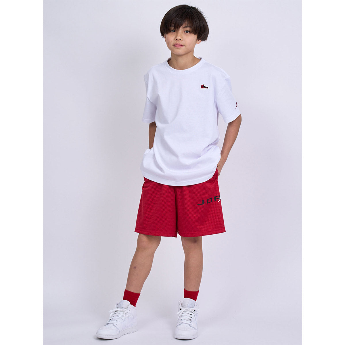 ジュニア(130-170cm) ショートパンツ JORDAN(ジョーダン) JDB MJ BASELINE MESH SHORT