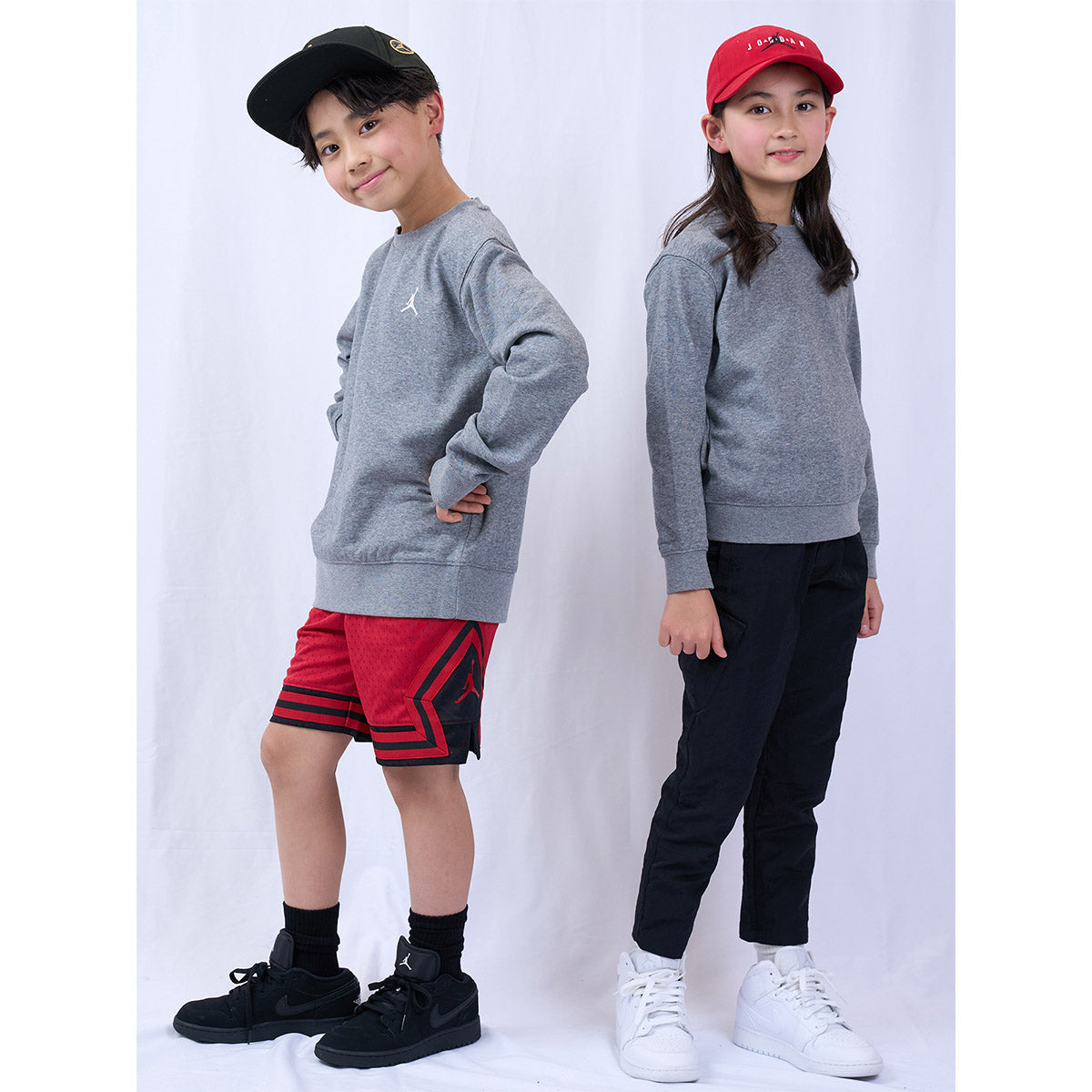 ジュニア(130-170cm) トレーナー/パーカー JORDAN(ジョーダン) JDB BROOKLYN FT ESS CREW