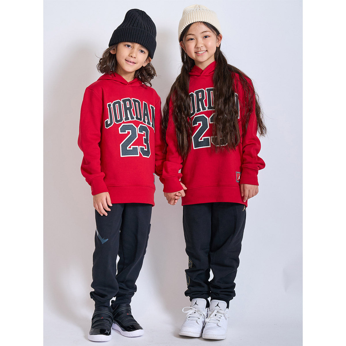 キッズ(105-120cm) トレーナー/パーカー JORDAN(ジョーダン) JDN JORDAN HBR FLC PO HOODIE