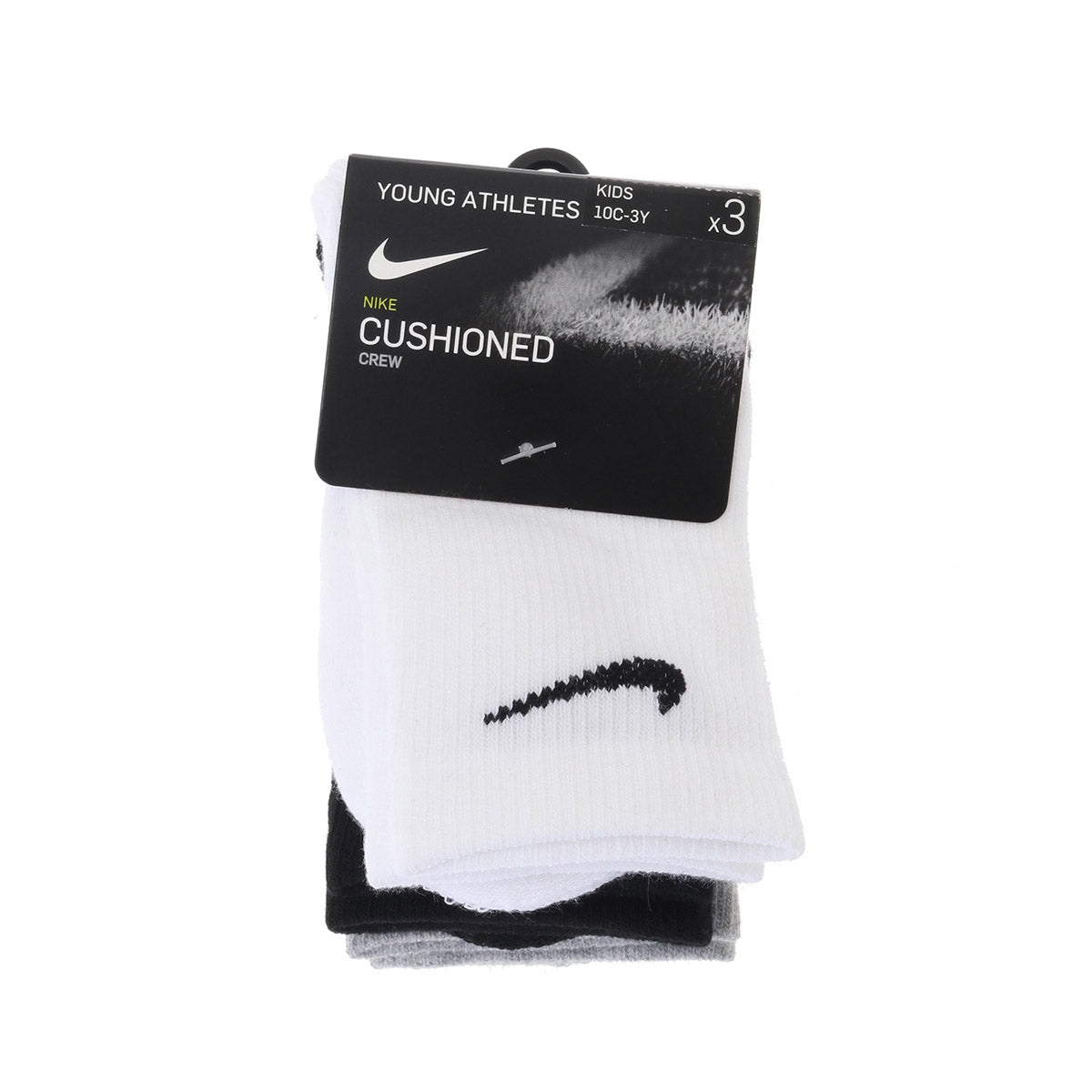 ソックス(17-21cm) NIKE(ナイキ) NIKE BASIC PACK CREW 3PK