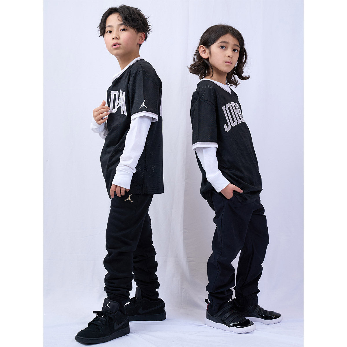 ジュニア(130-170cm) Tシャツ JORDAN(ジョーダン) JDB JRDAN MSH 23 SHOOTNG SHIRT