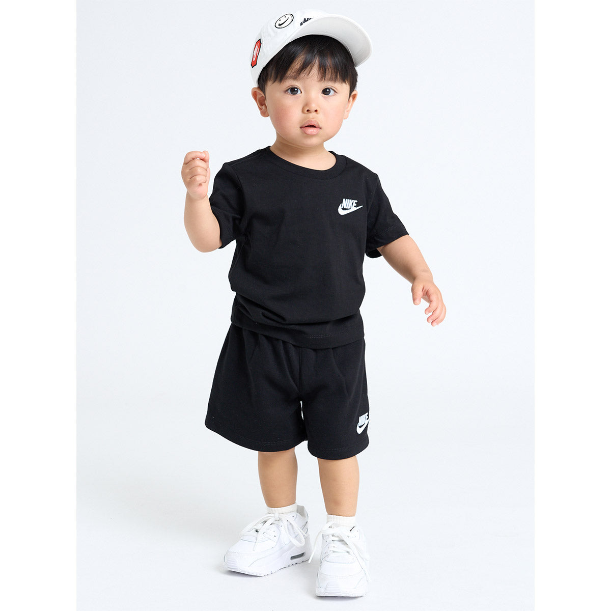 トドラー(90-100cm) セット商品 NIKE(ナイキ) NKN CLUB LBR KNIT SHORT SET