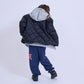 キッズ(105-120cm) アウター NIKE(ナイキ) NKN FLEECE HOODED QUILT JACKET