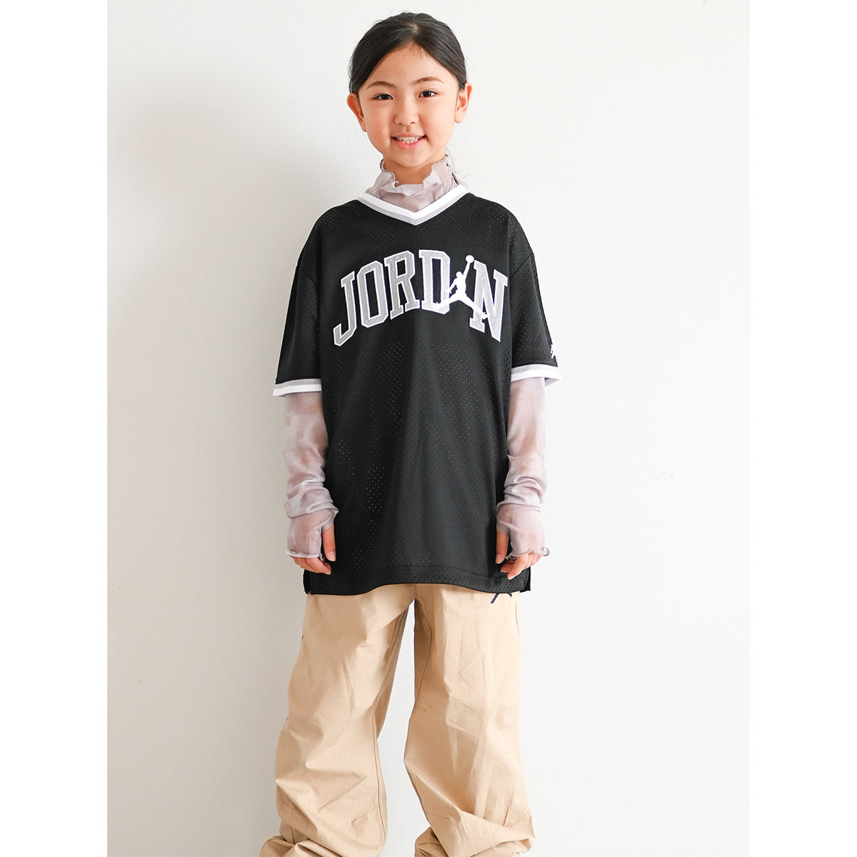 ジュニア(130-170cm) Tシャツ JORDAN(ジョーダン) JDB JRDAN MSH 23 SHOOTNG SHIRT