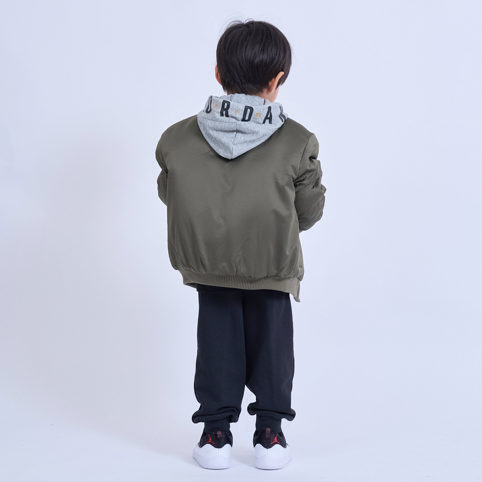 キッズ(105-120cm) アウター JORDAN(ジョーダン) JDN BIG LOGO HOODED