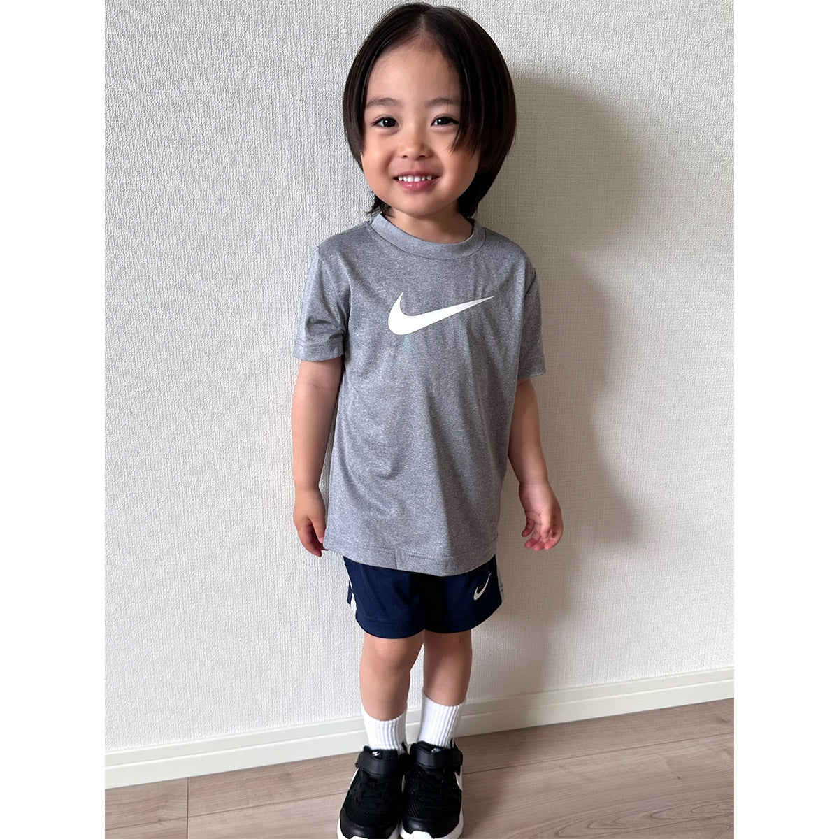 トドラー(90-100cm) セット商品 NIKE(ナイキ) NKB SWOOSH SS TEE & SHORT SET