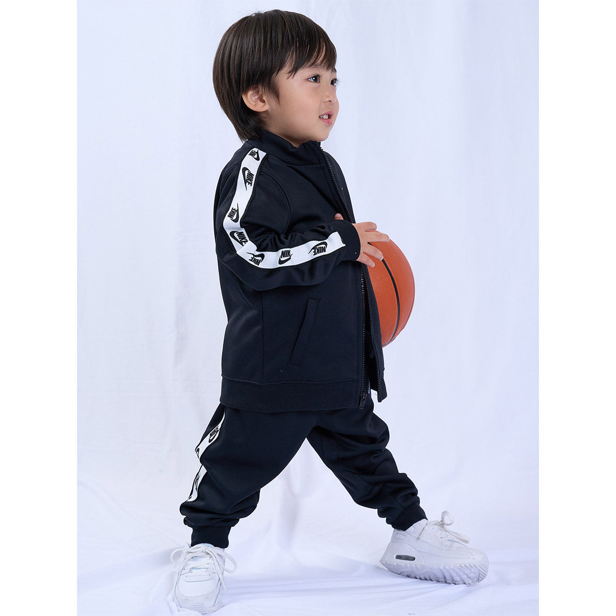 トドラー(90-100cm) セット商品 NIKE(ナイキ) NKN FULL ZIP SET WITH LOGO TAP