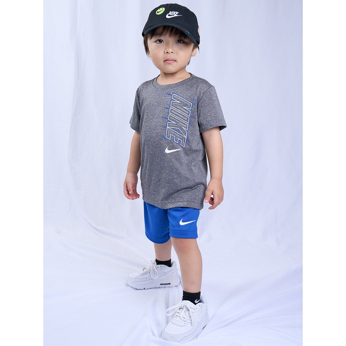 トドラー(90-100cm) セット商品 NIKE(ナイキ) NKB DF NIKE BLOCK TE SHORT SET