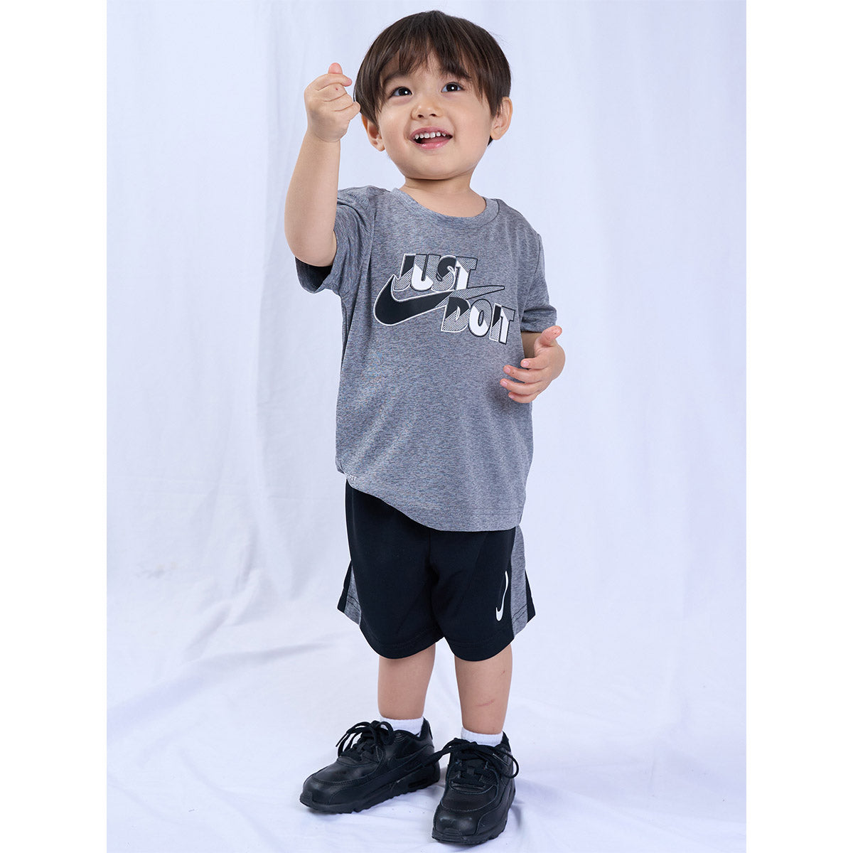 トドラー(90-100cm) セット商品 NIKE(ナイキ) NKB DF DROPSET TEE SHORT SET