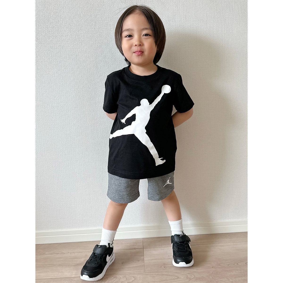 トドラー(90-100cm) セット商品 JORDAN(ジョーダン) JDB JUMBO JUMPMAN SHORT SET