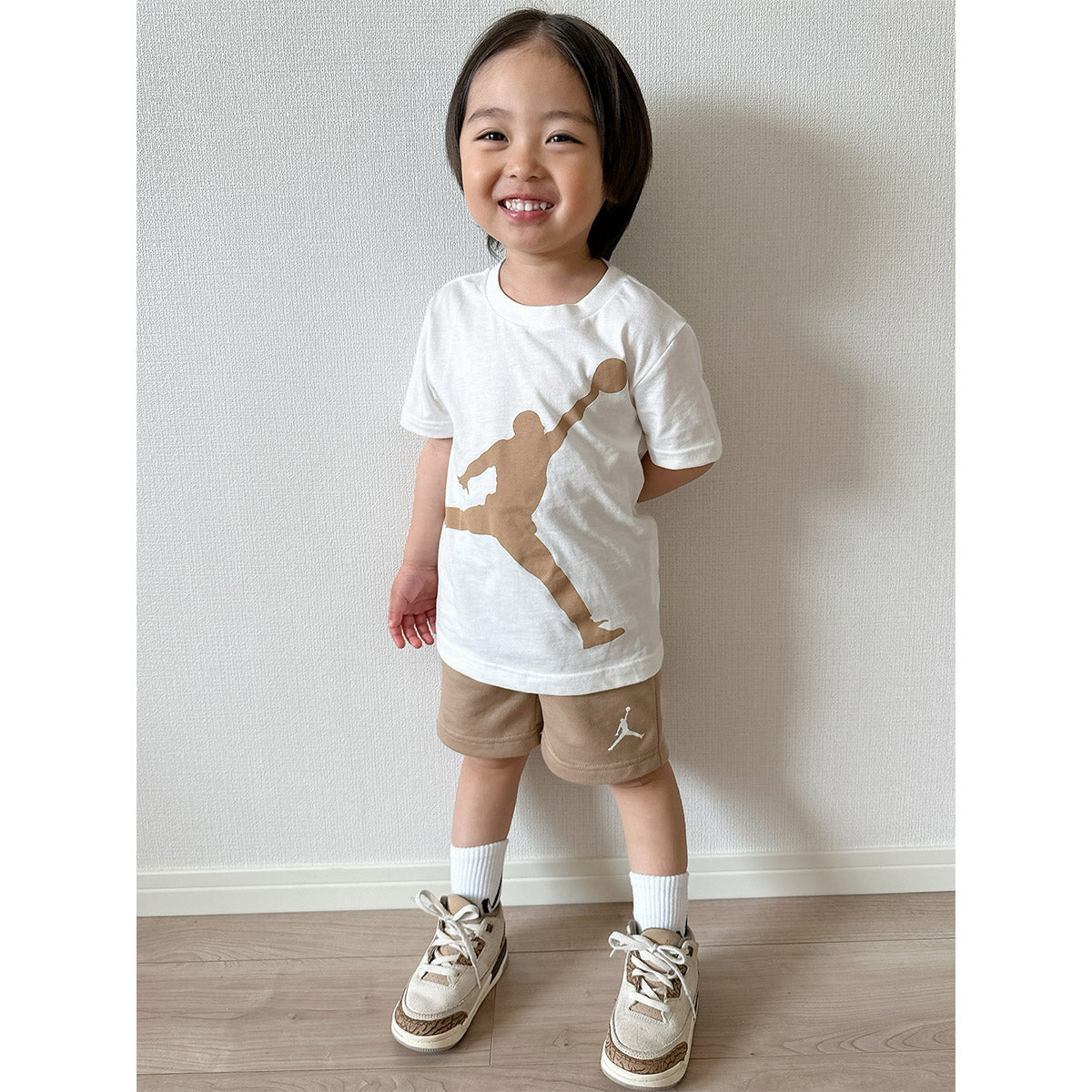 トドラー(90-100cm) セット商品 JORDAN(ジョーダン) JDB JUMBO JUMPMAN SHORT SET