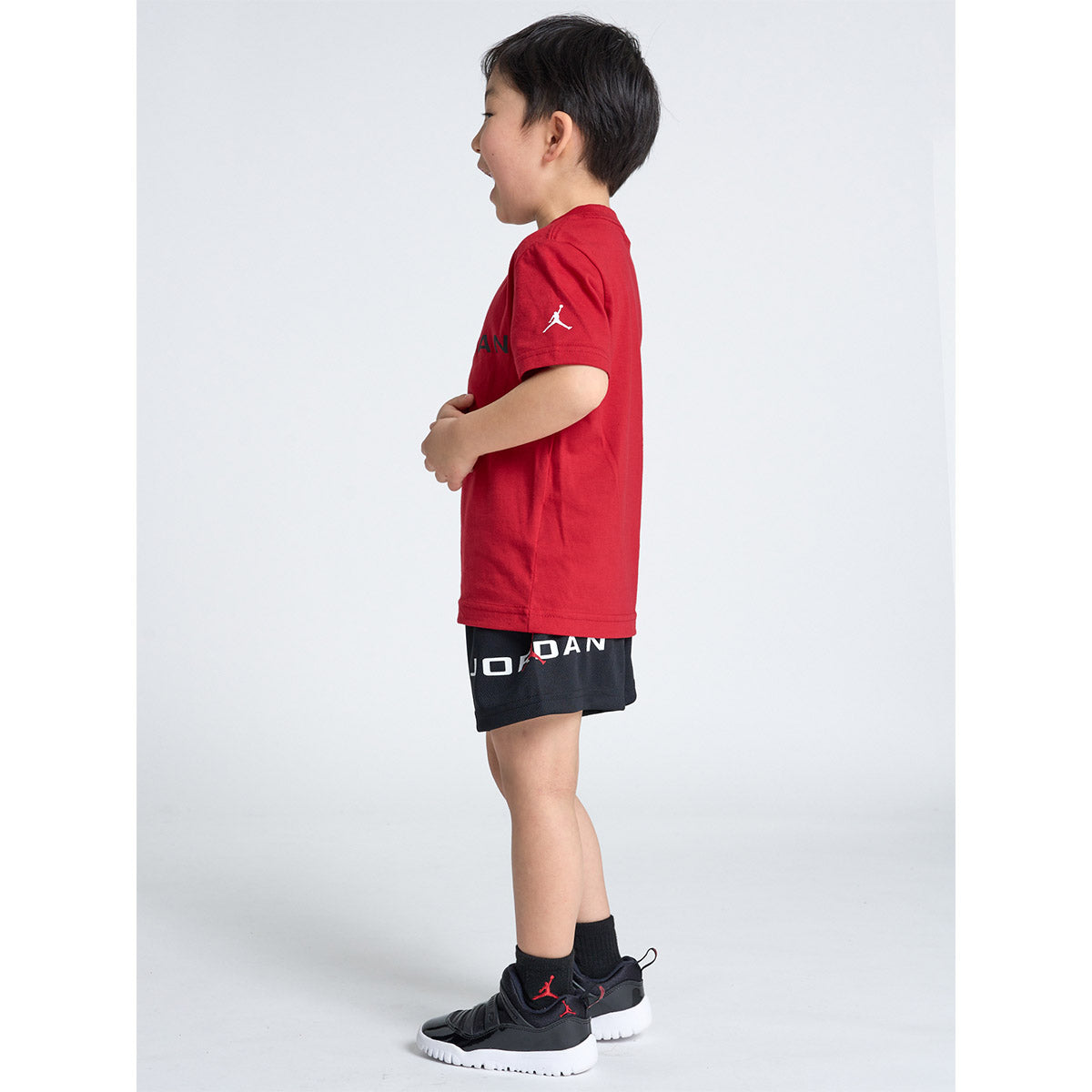 キッズ(105-120cm) セット商品 JORDAN(ジョーダン) JDN MJ BASLEINE MESH SHORT SET