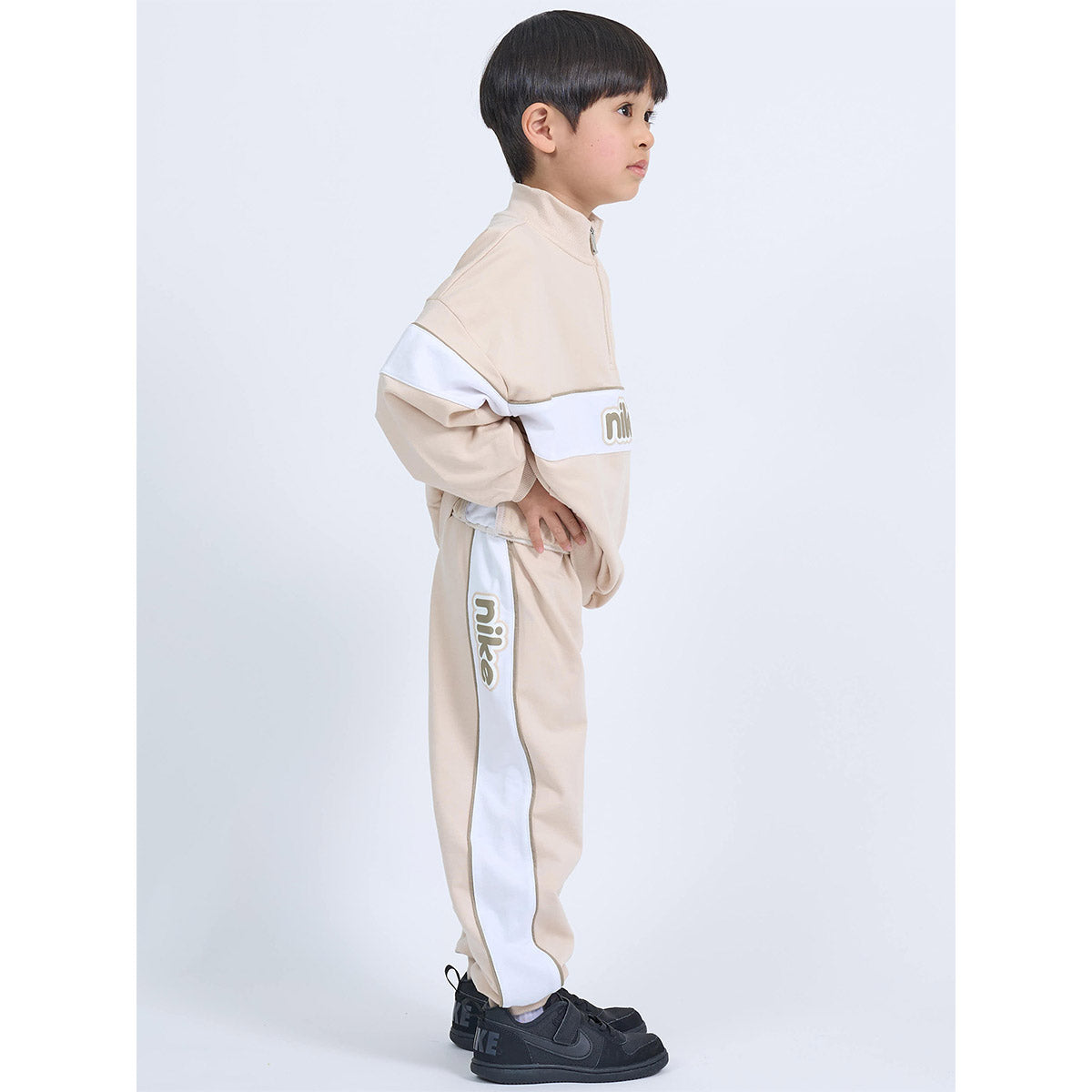 キッズ(105-120cm) セット商品 NIKE(ナイキ) NKN E1D1 1/4 ZIP PANT SET