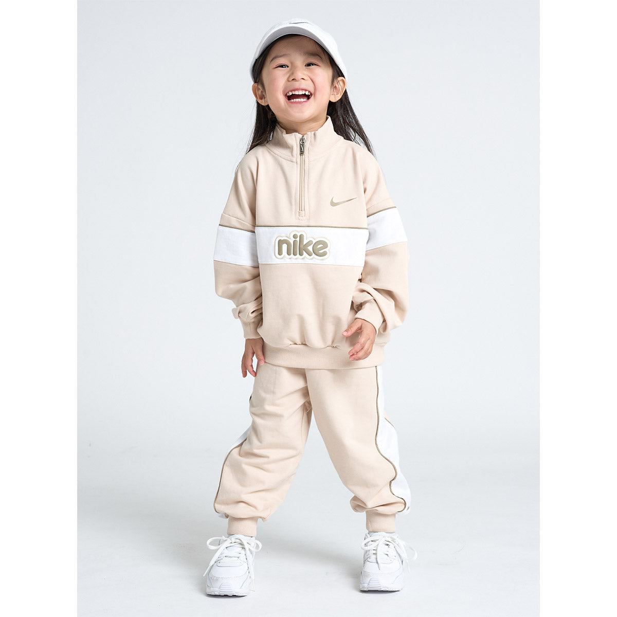 キッズ(105-120cm) セット商品 NIKE(ナイキ) NKN E1D1 1/4 ZIP PANT SET