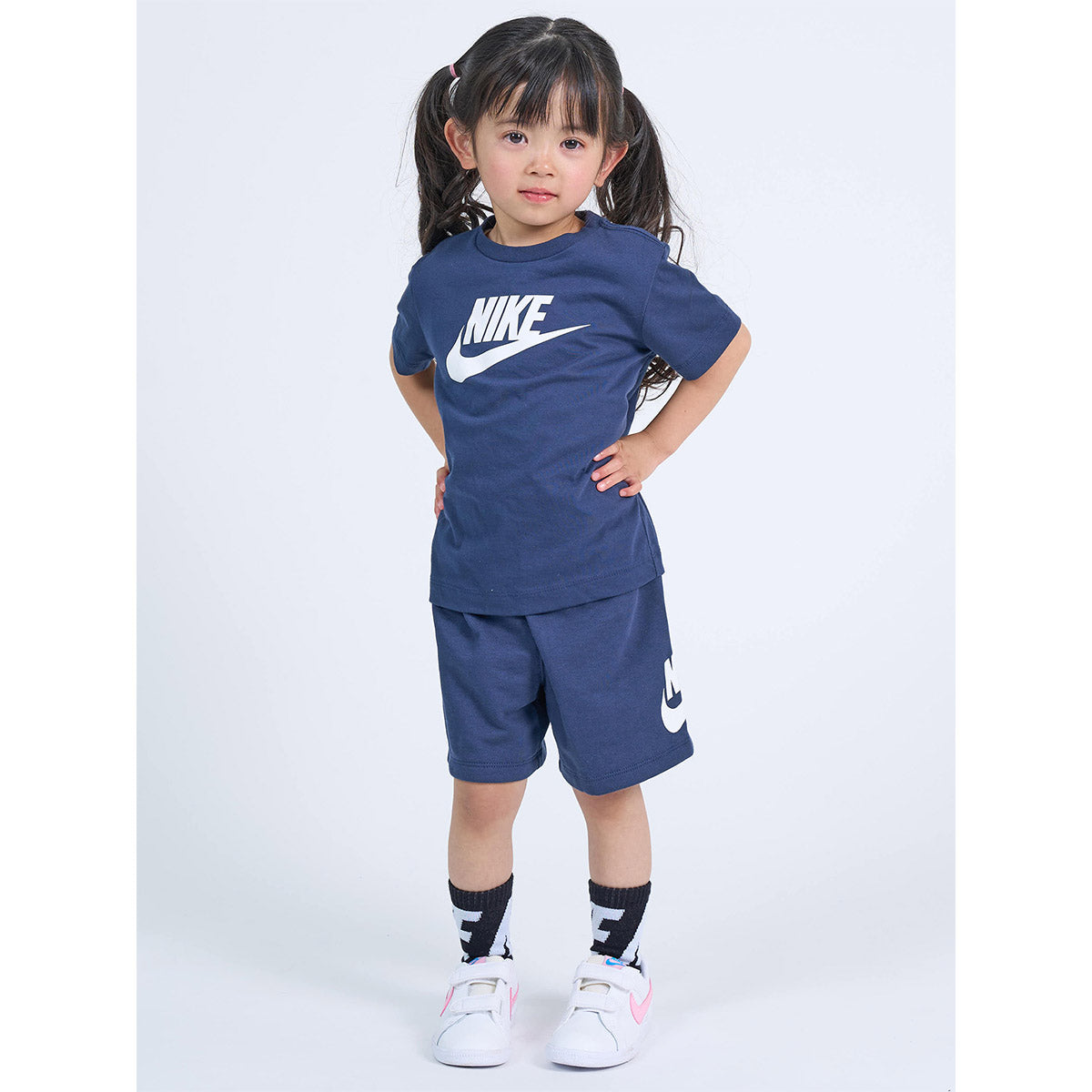 トドラー(90-100cm) セット商品 NIKE(ナイキ) NKN CLUB TEE & SHORT SET
