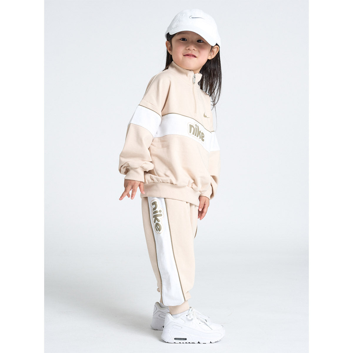 キッズ(105-120cm) セット商品 NIKE(ナイキ) NKN E1D1 1/4 ZIP PANT SET