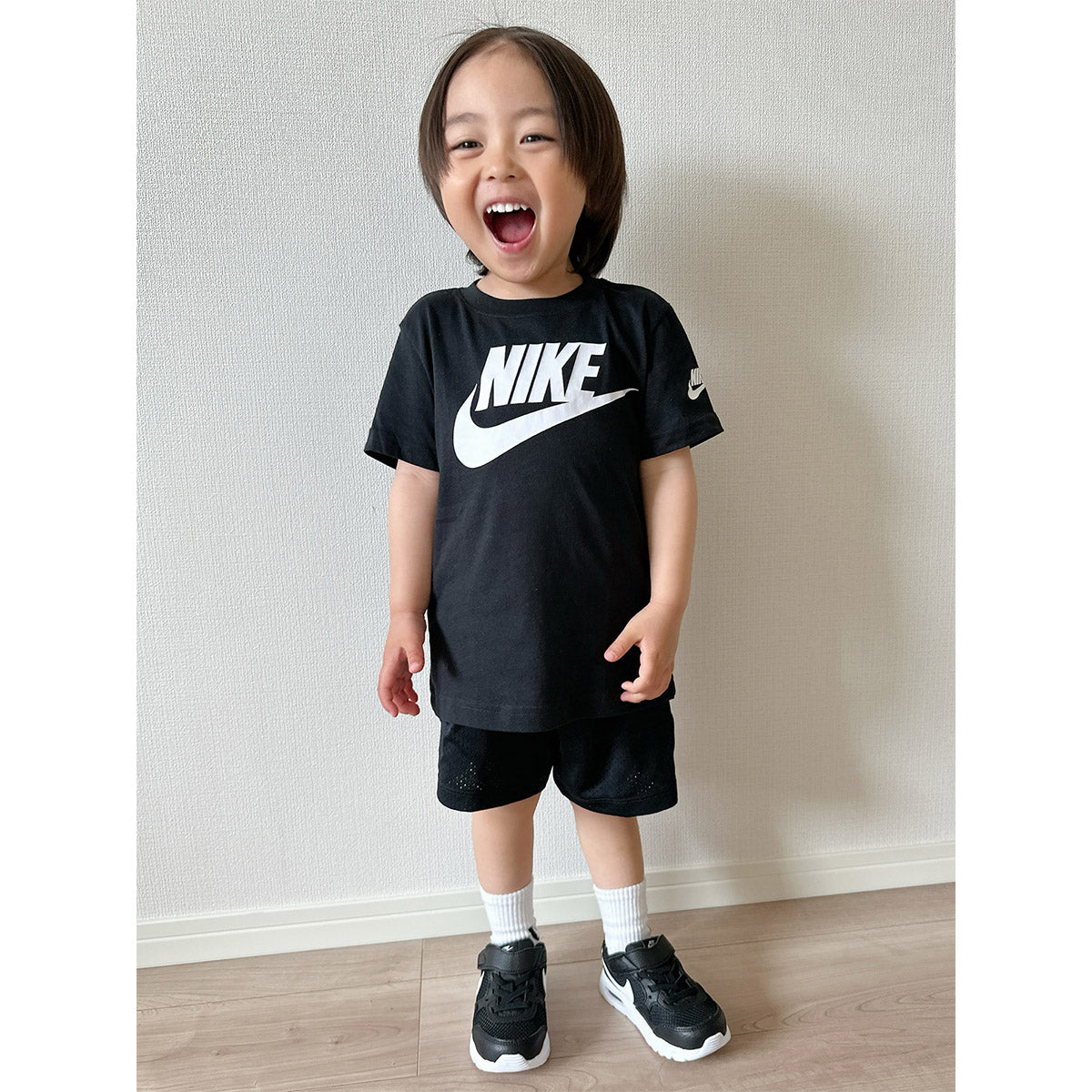 トドラー(90-100cm) セット商品 NIKE(ナイキ) NKN CLUB TEE & SHORT SET
