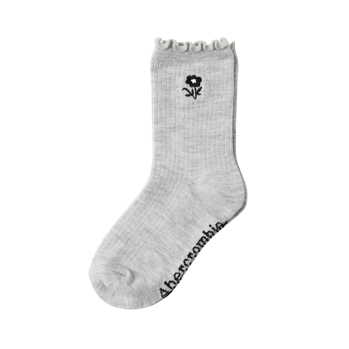 ソックス(21-25cm) A&F(アバクロンビー&フィッチ) AFHG 3PK HALF-CREW LETTUCE WEL