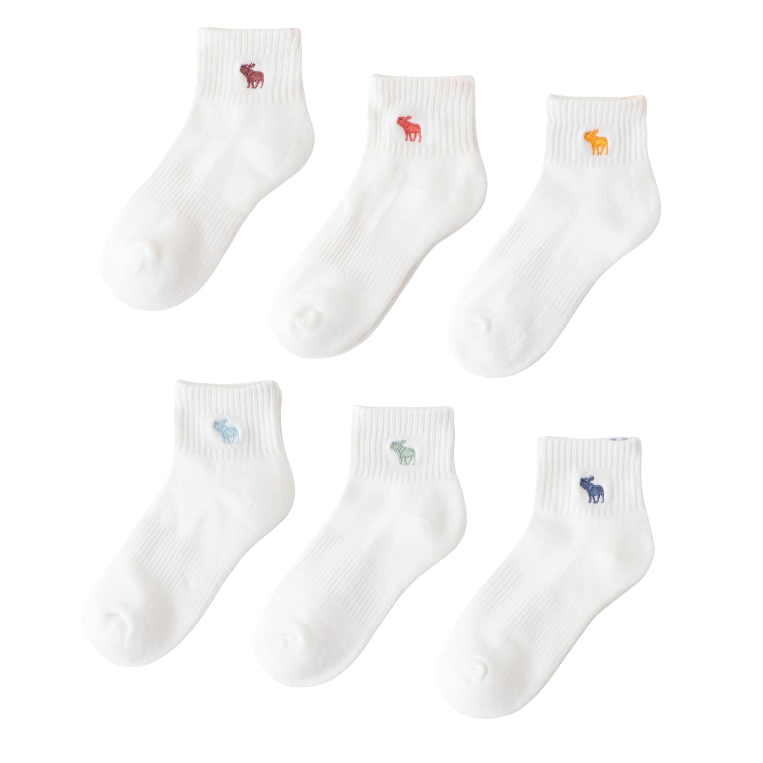 ソックス(17-25cm) A&F(アバクロンビー&フィッチ) AFHN 6PK