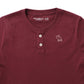 【110-170cm】 Tシャツ A&F(アバクロンビー&フィッチ) AFB ESSENTIAL HENLEY TEE