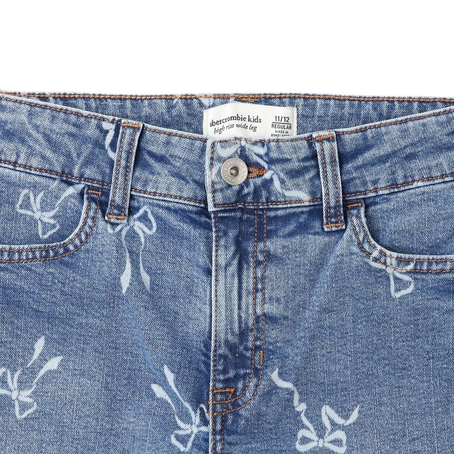 【110-170cm】 パンツ A&F(アバクロンビー&フィッチ) AFG HR DISCHARGE WIDE LEG JEAN