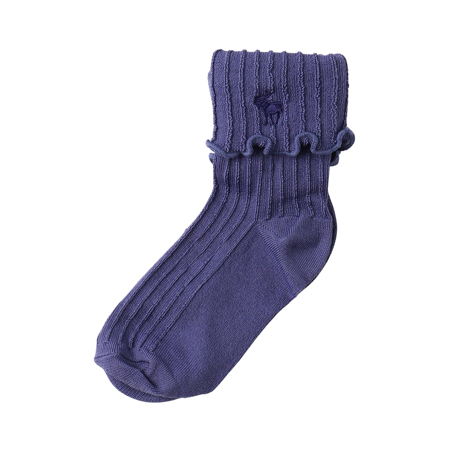 ソックス(21-25cm) A&F(アバクロンビー&フィッチ) AFHG FOLD OVER LETTUCE WELT