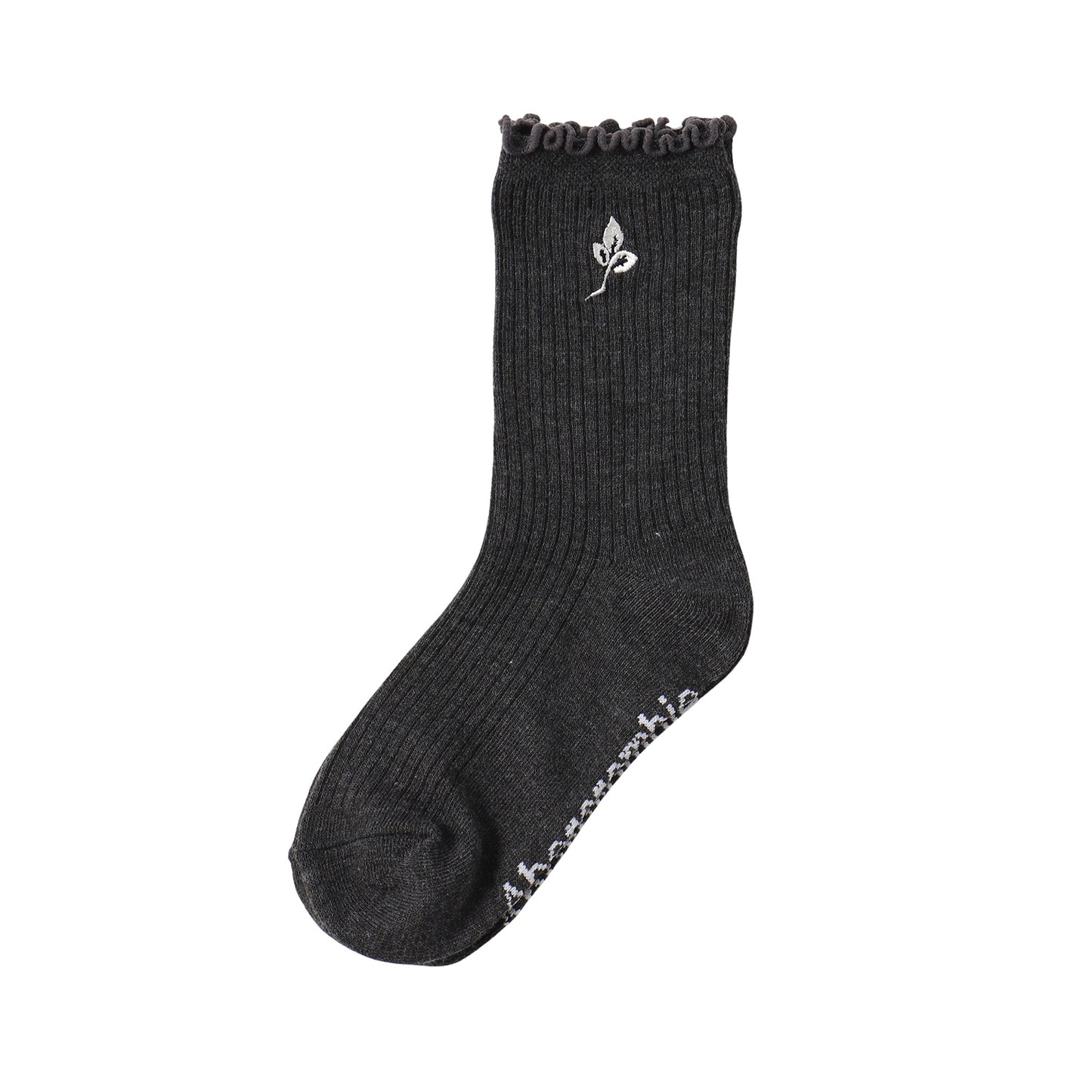 ソックス(21-25cm) A&F(アバクロンビー&フィッチ) AFHG 3PK HALF-CREW LETTUCE WEL