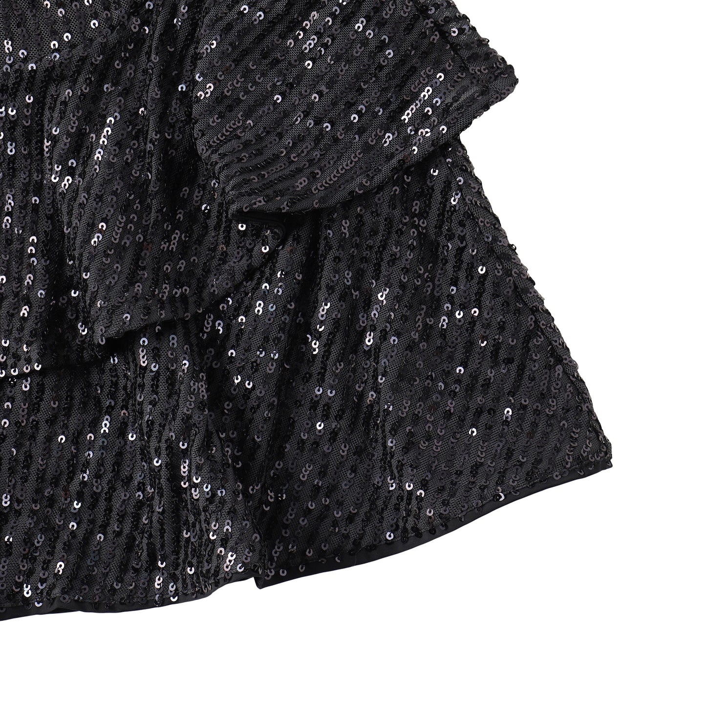 【110-170cm】 スカート A&F(アバクロンビー&フィッチ) AFG SEQUIN TIERED SKIRT