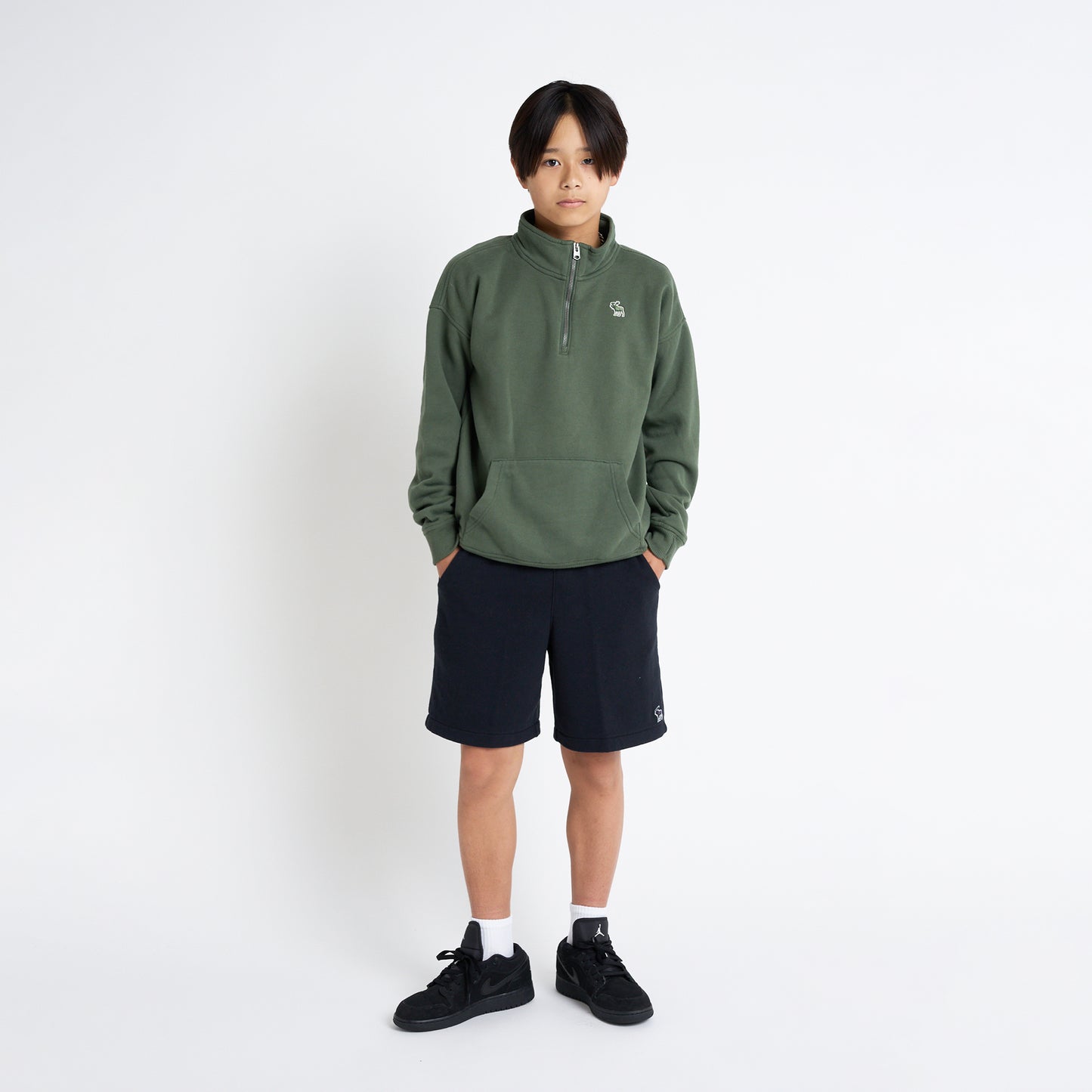 【110-170cm】 パンツ A&F(アバクロンビー&フィッチ) AFB ESSENTIAL FLEECE SHORT