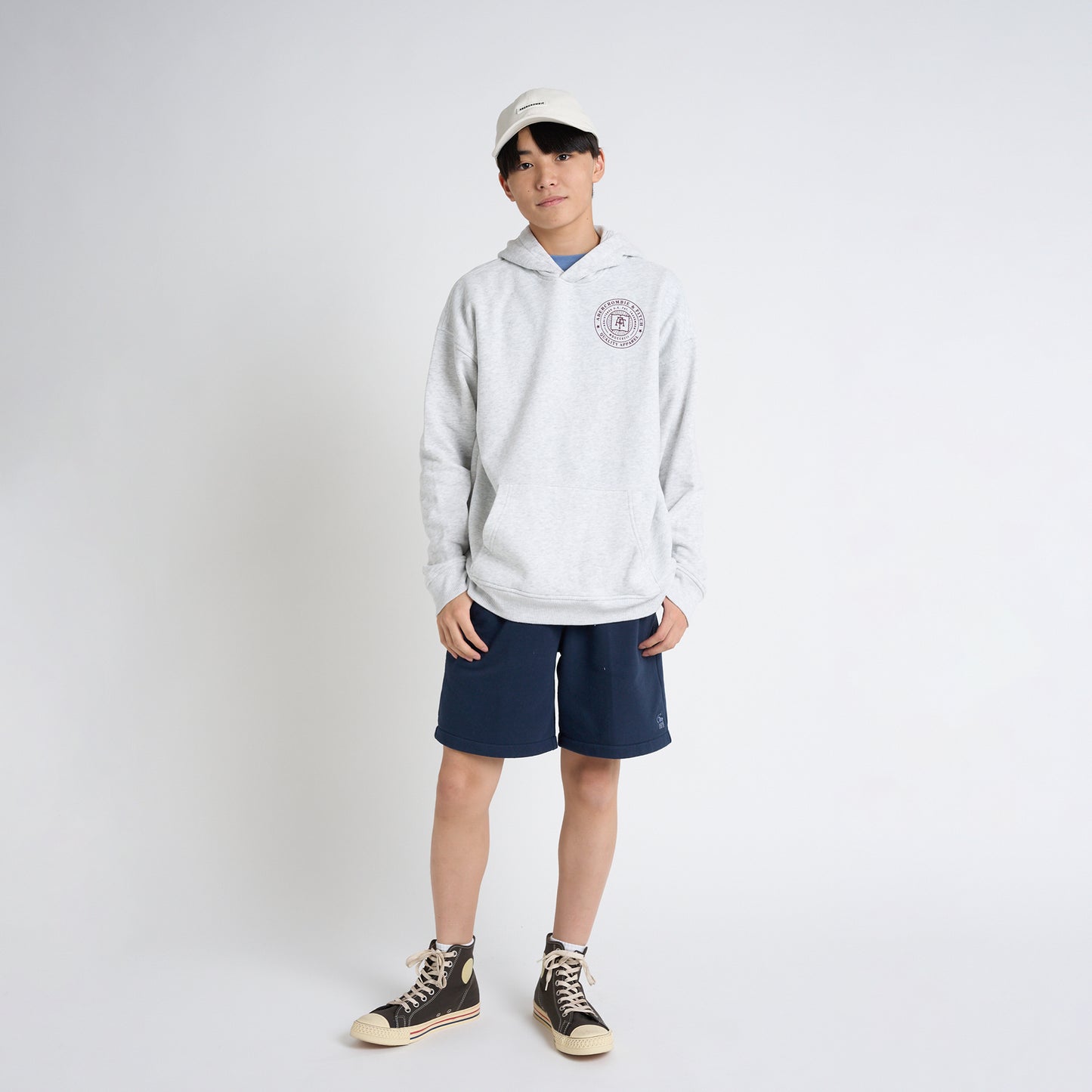 【110-170cm】 パンツ A&F(アバクロンビー&フィッチ) AFB ESSENTIAL FLEECE SHORT