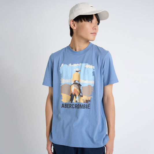 【110-170cm】 Tシャツ A&F(アバクロンビー&フィッチ) AFB BACK TRAIL TEE