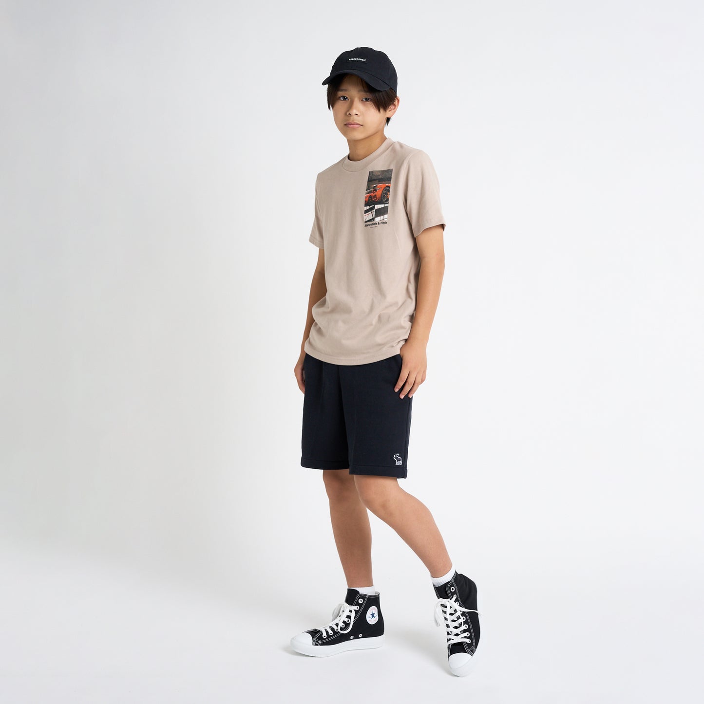 【110-170cm】 Tシャツ A&F(アバクロンビー&フィッチ) AFB EXOTIC RIDE TEE