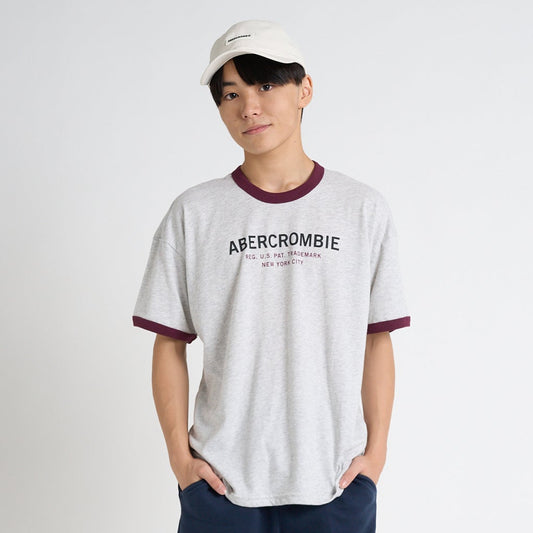 【110-170cm】 Tシャツ A&F(アバクロンビー&フィッチ) AFB ABERCROMBIE RINGER TEE