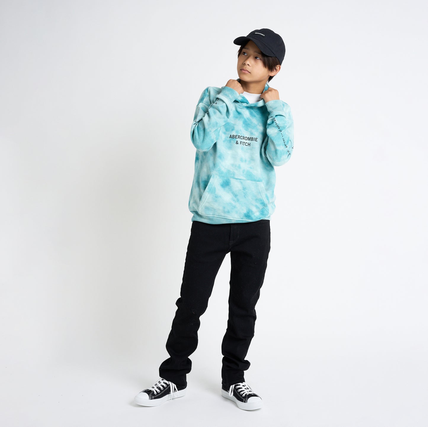 【110-170cm】 トレーナー/パーカー A&F(アバクロンビー&フィッチ) AFB AOP PULLOVER HOODIE