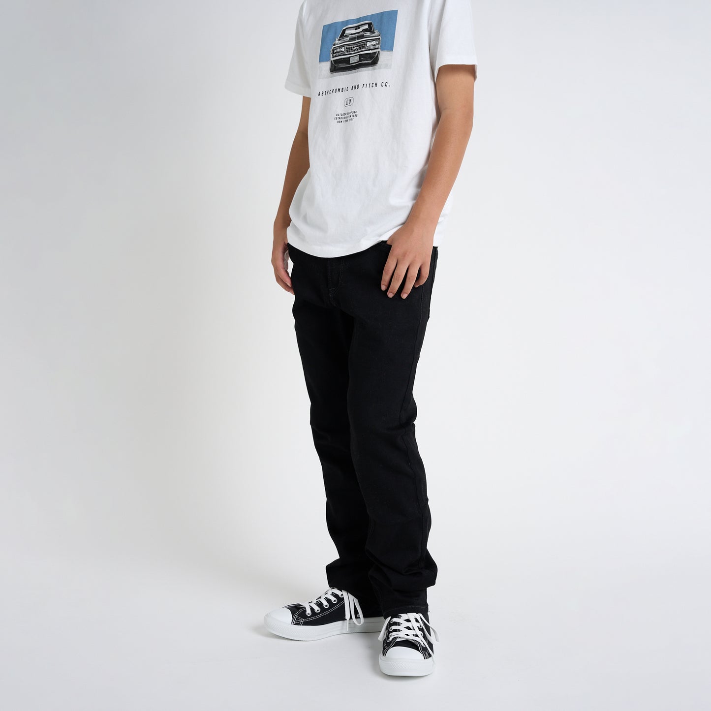 【110-170cm】 パンツ A&F(アバクロンビー&フィッチ) AFB SLIM FIT JEANS